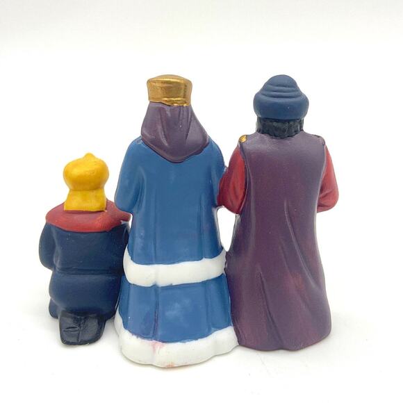 Vtg 3 Wise Men Figure Dept 56 Little Town of Bethlehem Series Nativity Retired - Picture 2 of 6